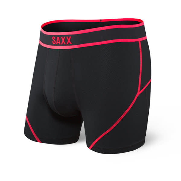 SAXX Kinetic HD Boxer Brief - Black / Po Mo Camo
