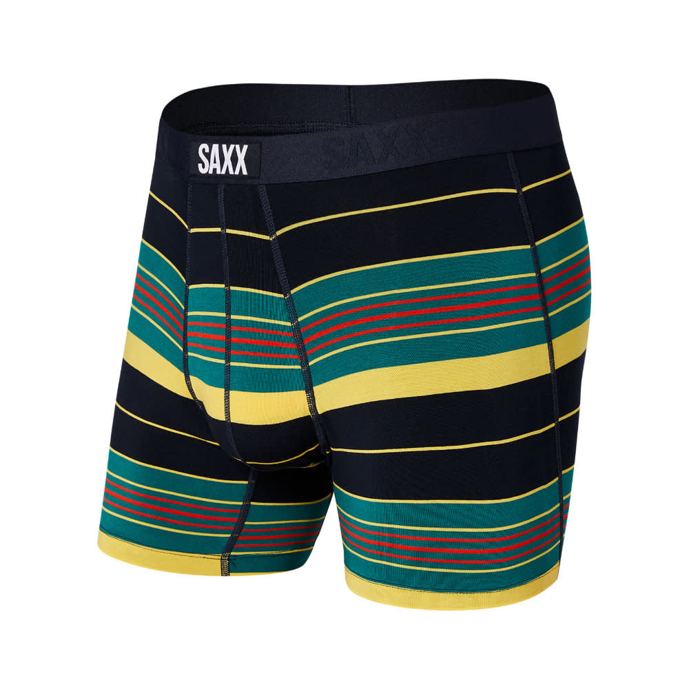 Saxx Vibe Boxers - Black Candy Canes