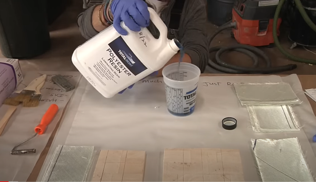 How much Fiberglass resins do I need?