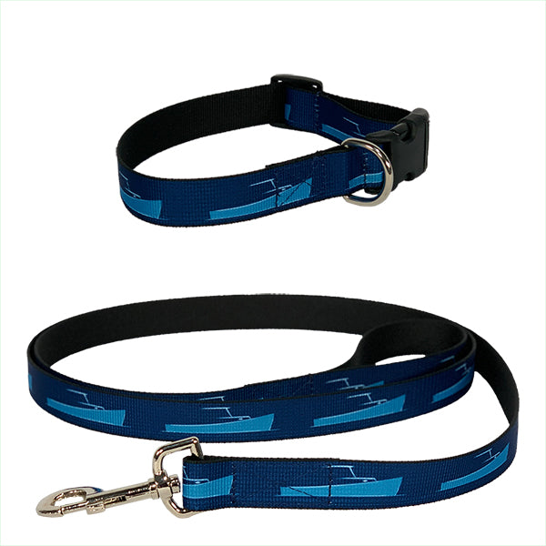  Flexible Nylon Web Dog Collar and Leash 