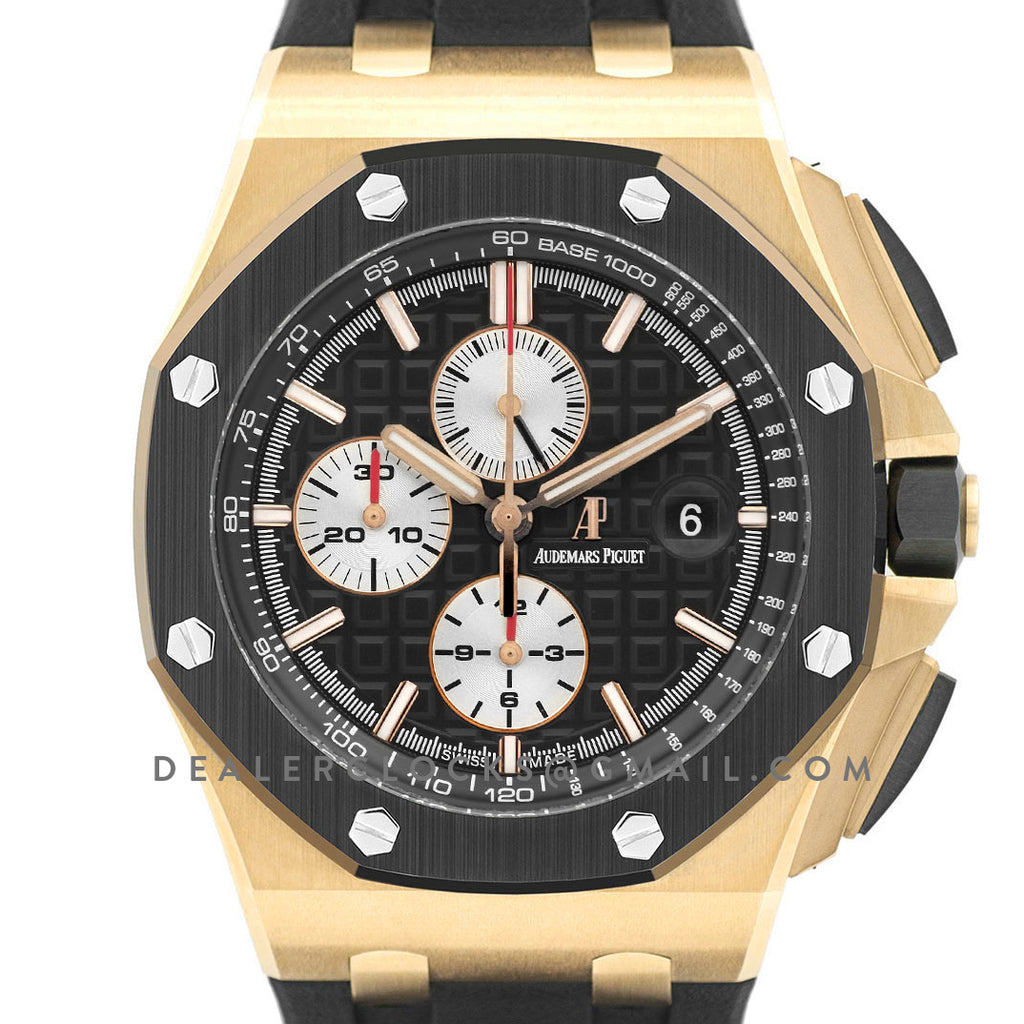 AP Royal Oak Offshore Novelty 44mm Rose Gold replica ...