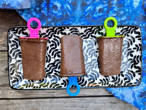 Sugar free Choc-nut lollies