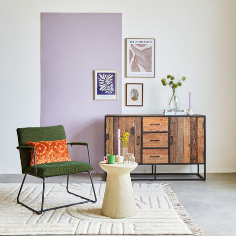 Tableau de style tendance explosion de couleurs 2024