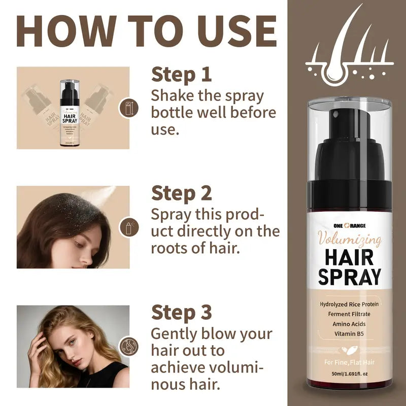 1 bucată spray de volum pentru toate tipurile de păr, ridicarea instantanee în 3 secunde, textură ușoară și neaderentă  , controlul frizz-ului, esențial pentru plajă, nuntă sau sală, stilizare rapidă, creator de valuri desfăcute, utilizare zilnică Detaliile articolului 5