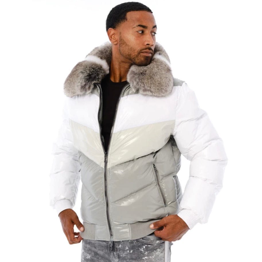 Jordan Craig Sugar Hill Nylon Puffer Jacket (Arctic White) 91548 – The ...