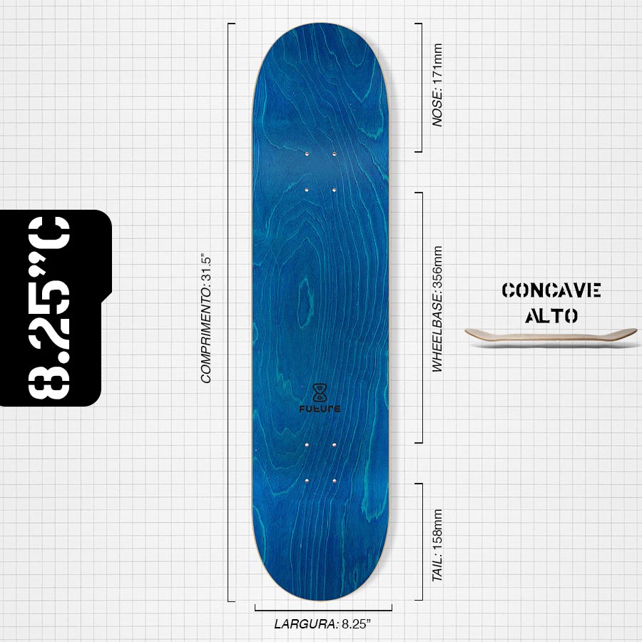 Shape Maple Future 8.25" C Medidas