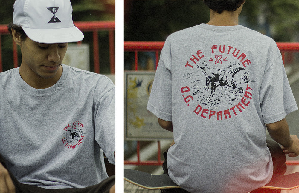 Camiseta Future Skateboards og department verão 2018