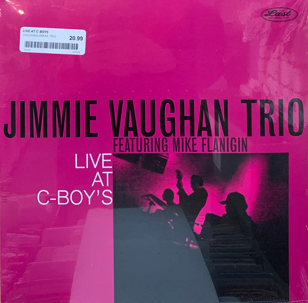 Jimmie Vaughan Trio Featuring Mike Flanigin - Live At C-Boy's (LP) (Mint (M))
