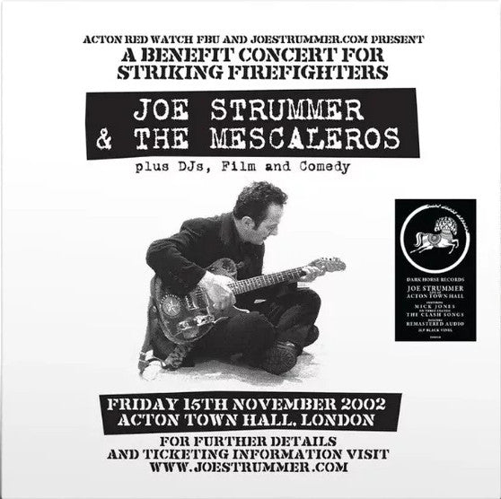 Joe Strummer & The Mescaleros - Live At Acton Town Hall (2xLP, Album, RE, RM) (Mint (M))