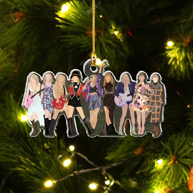 Taylor Swift Ornament - Have Merry Little Swiftmas Ornament - Taylor S