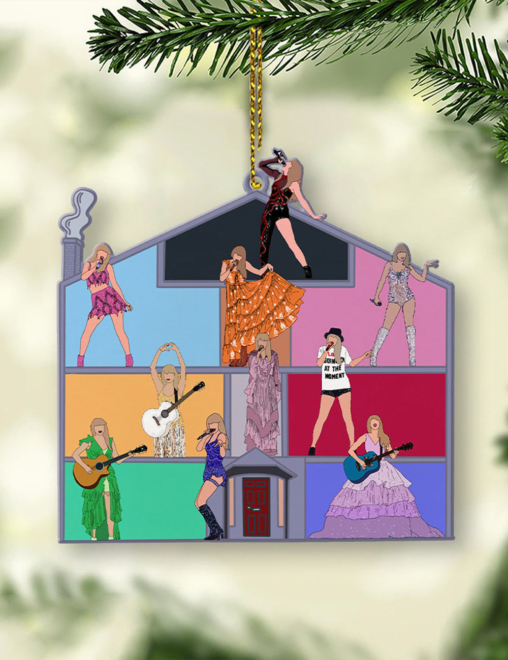 Taylor Swift The Eras Tour 2023 Christmas Tree Dec by Honateez on