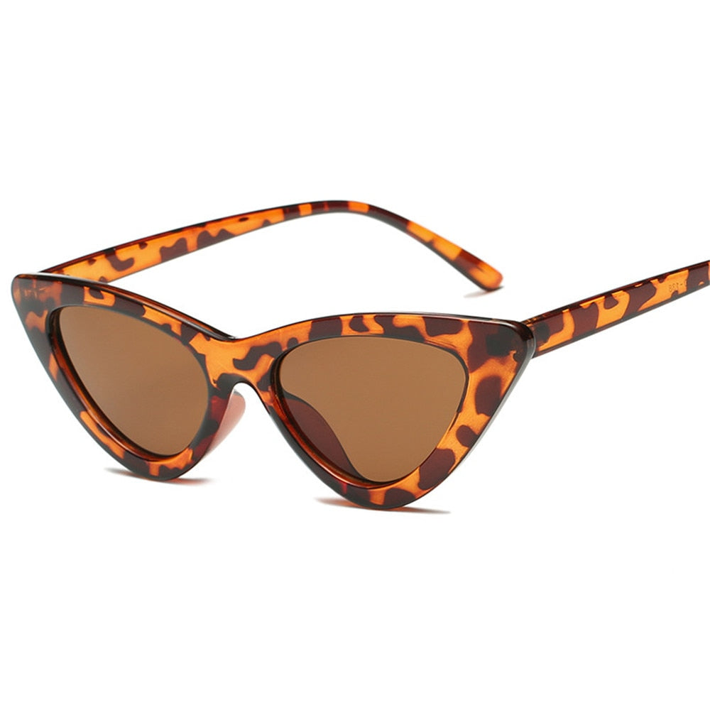 Sassy Gigi Hadid Triangular Cat Eye Sunglasses