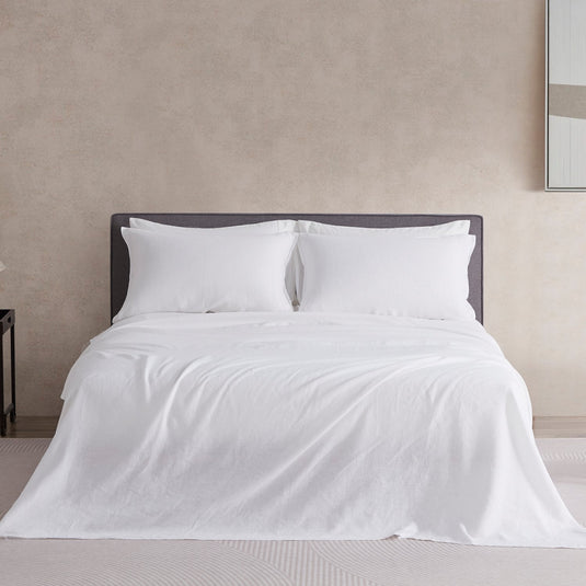 DAPU Home | 100% French Flax Linen Bed Sheets | Linen Duvet Cover