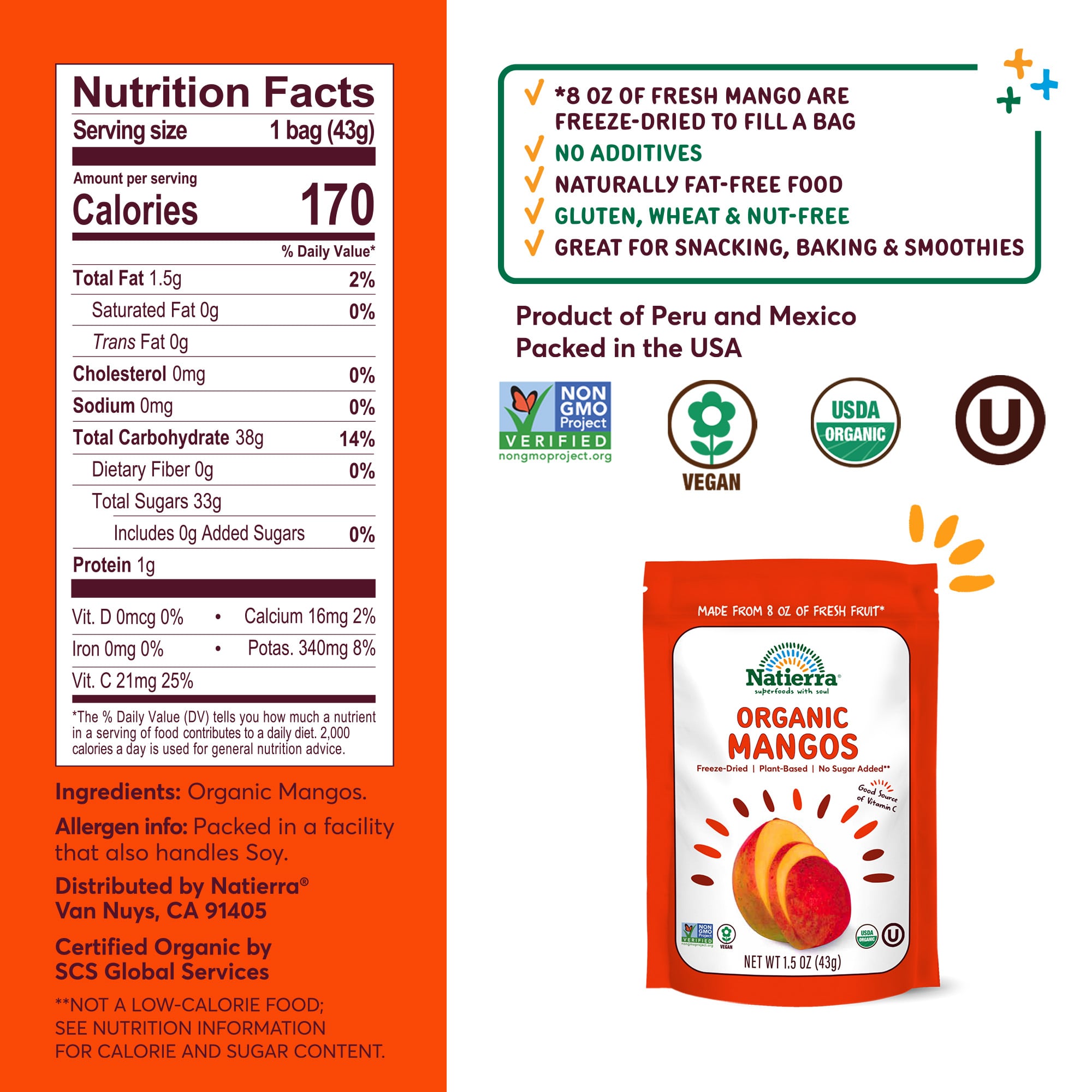 Natierra nutritional facts fullview