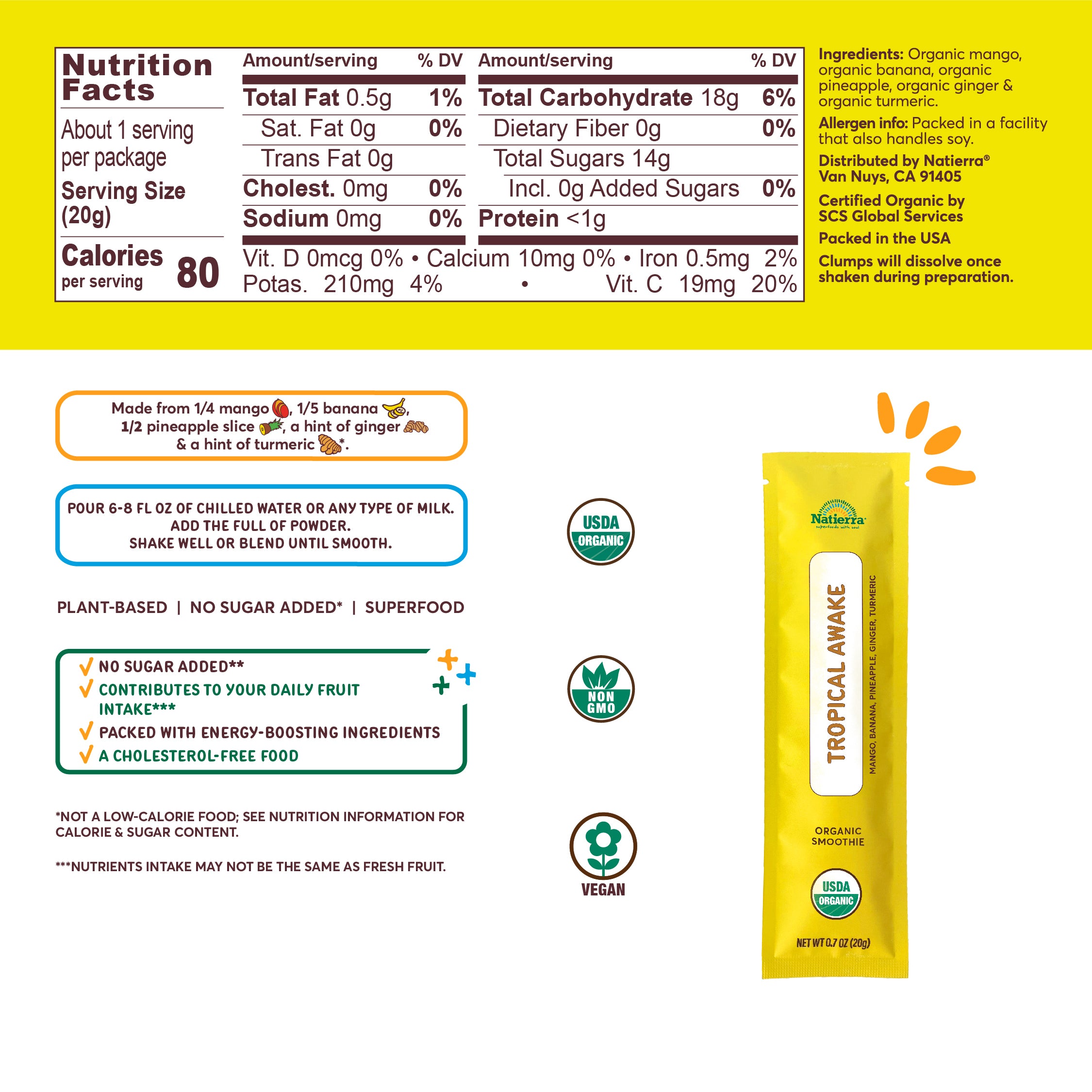 Natierra nutritional facts fullview