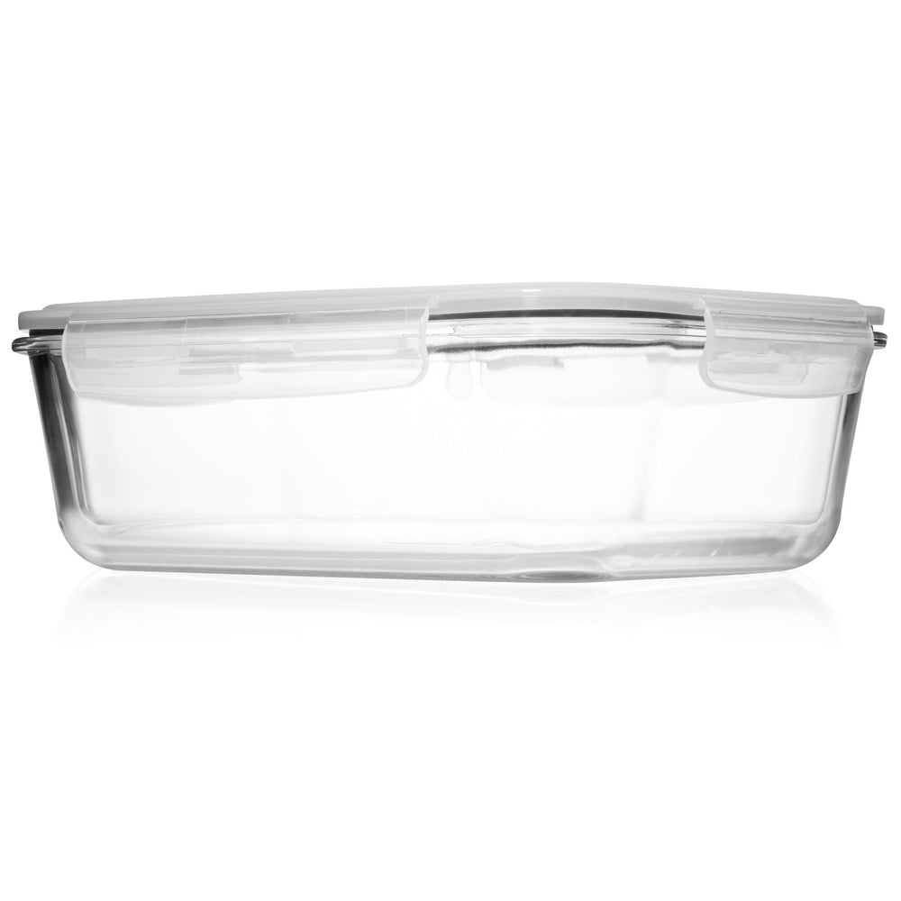 TIBLEN [2-Pack] LARGE Baking Dish Glass Containers for Food