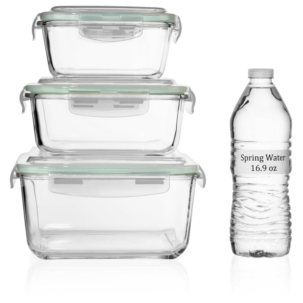 Glass Storage Bowl Set – Pryde's Kitchen & Necessities