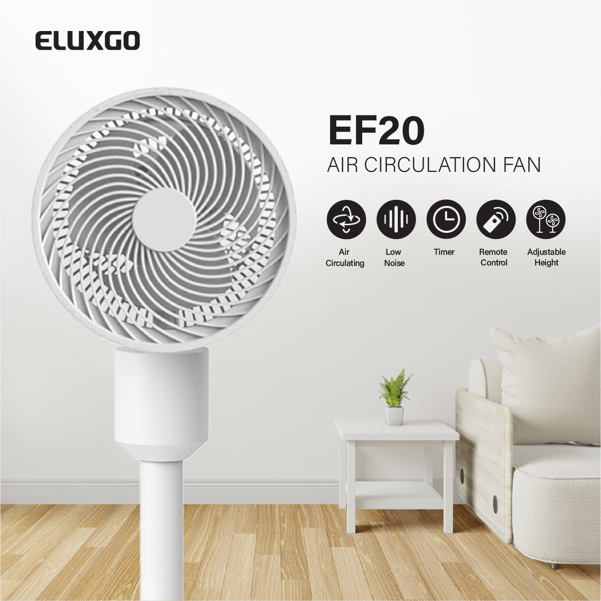 EF20 Air Circulation Stand Fan