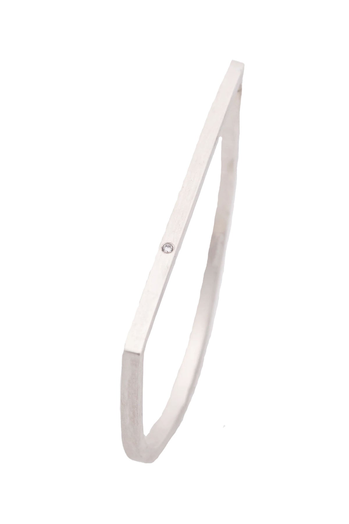 diamond c-bar bangle