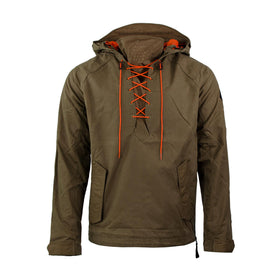 Men's Anorak Jacket - Waxed Canvas Pullover | Alps & Meters