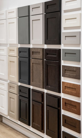 Dufferent types of cabinet doors