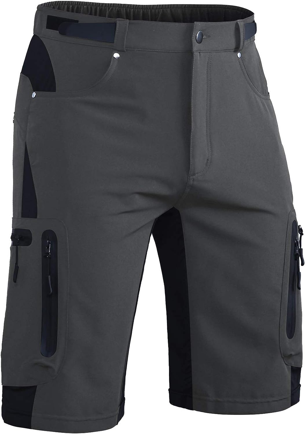 TBMPOY Men's Lightweight Hiking Pants Quick Dry Mountain Fishing Cargo  Outdoor Pants(03 thin Light Gray,us S) 