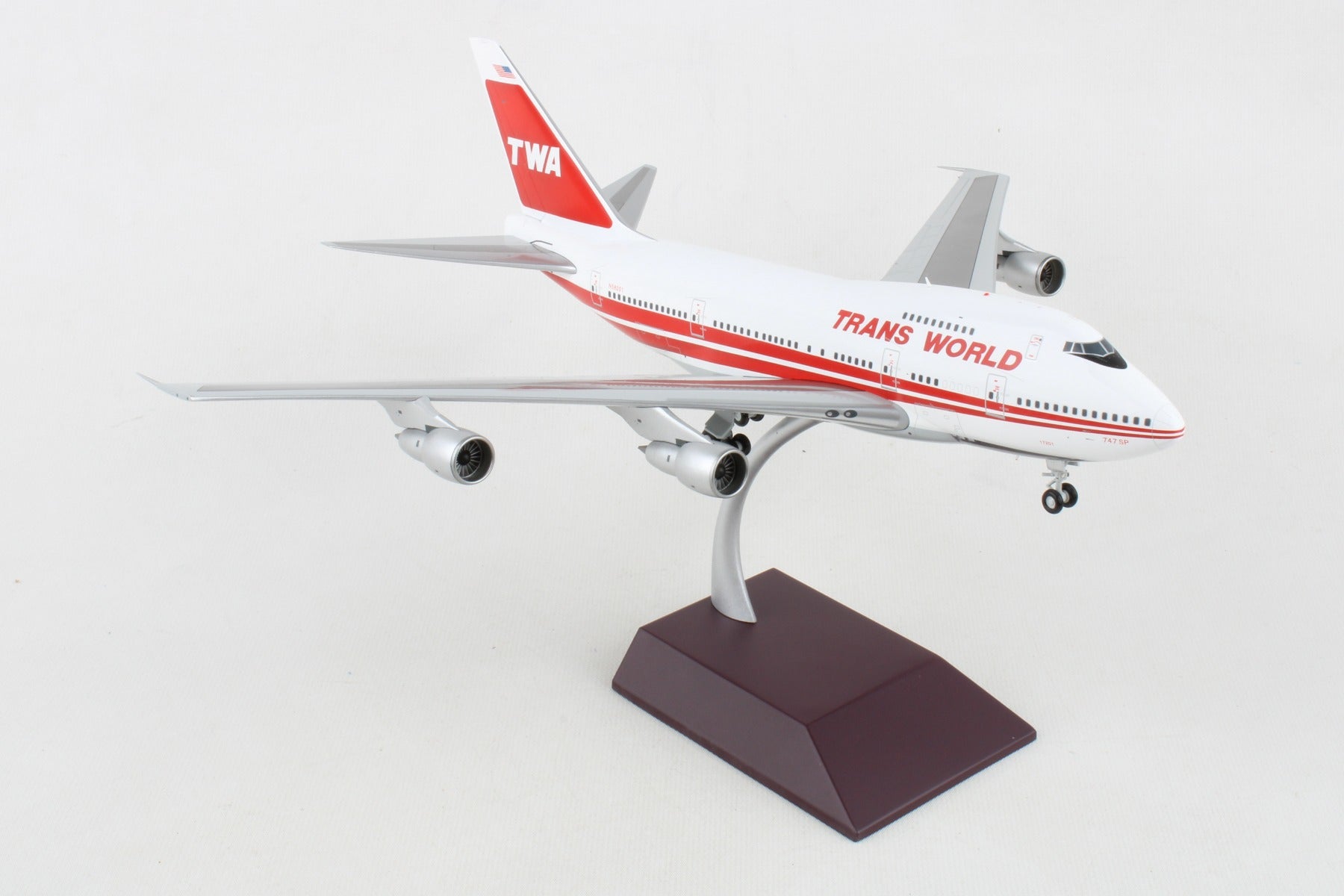 GEMINI200 TWA 747SP 1/200 BOSTON EXPRESS REG#N58201 (**)