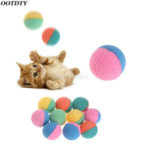 10 Pcs Pet Toy Latex Balls - Outplay