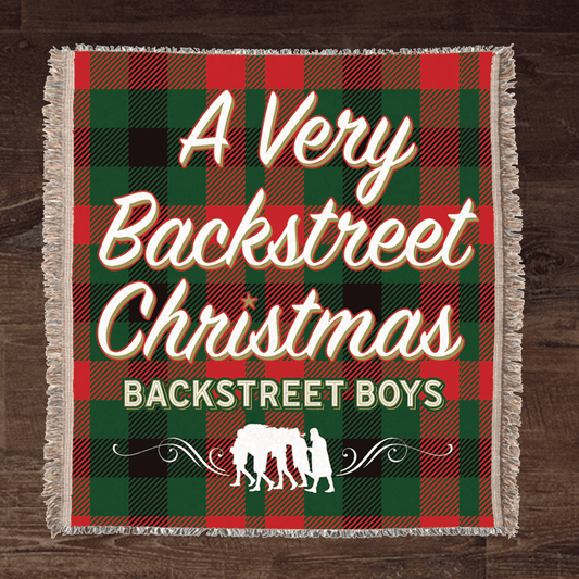 A Very Backstreet Christmas Exclusive Red Vinyl Record