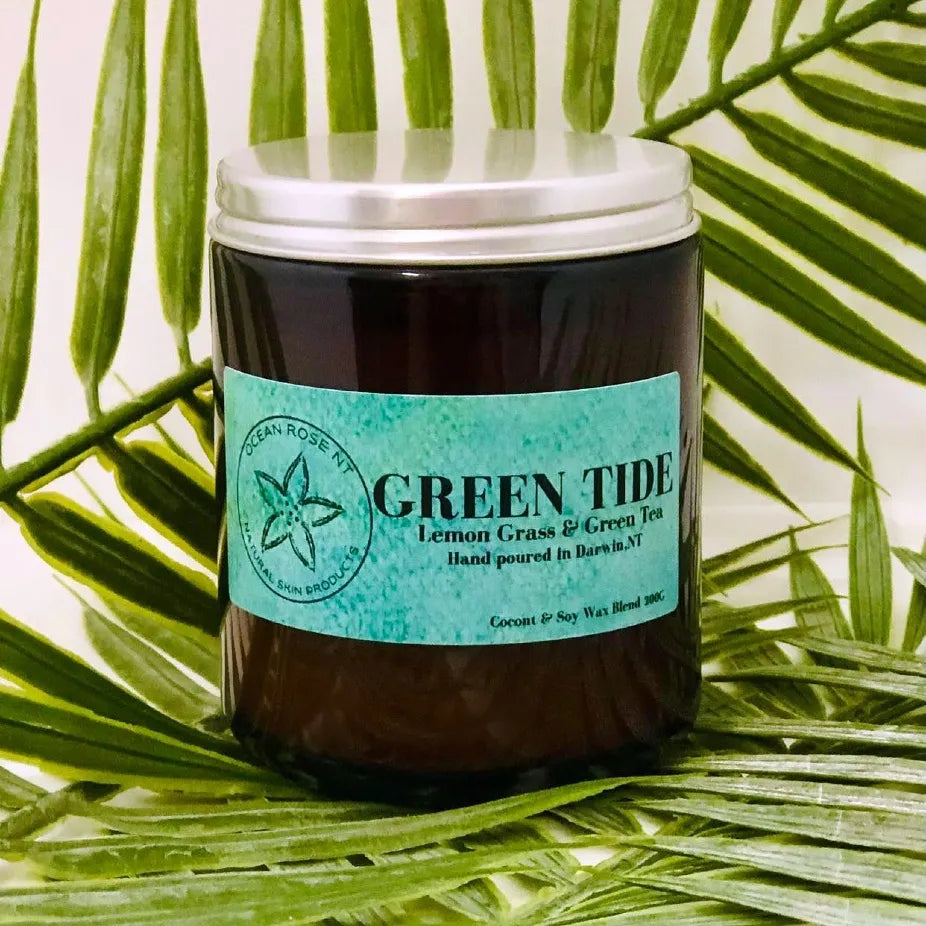 Ocean Rose NT - Green Tide Candle