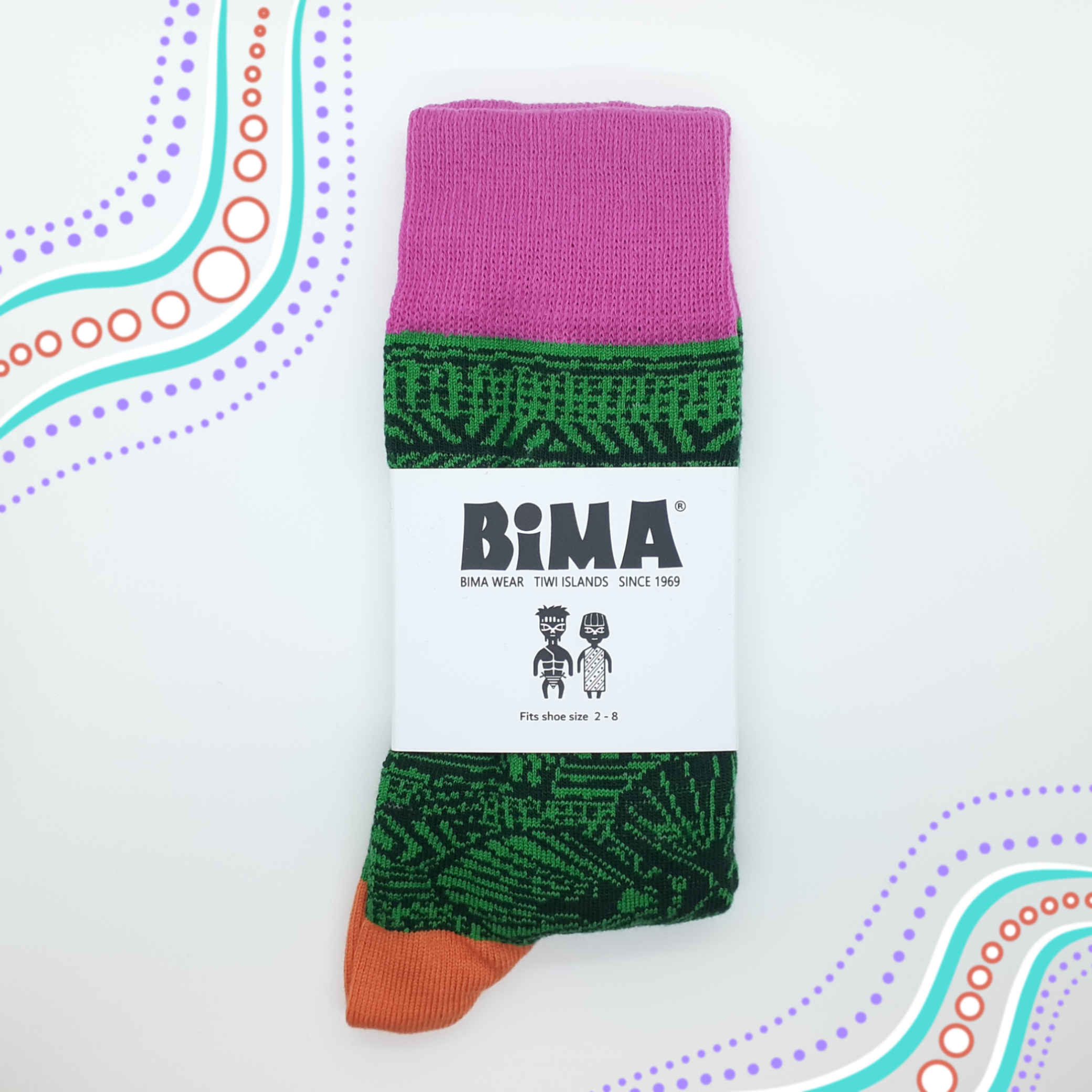 Bima Wear Socks - Green