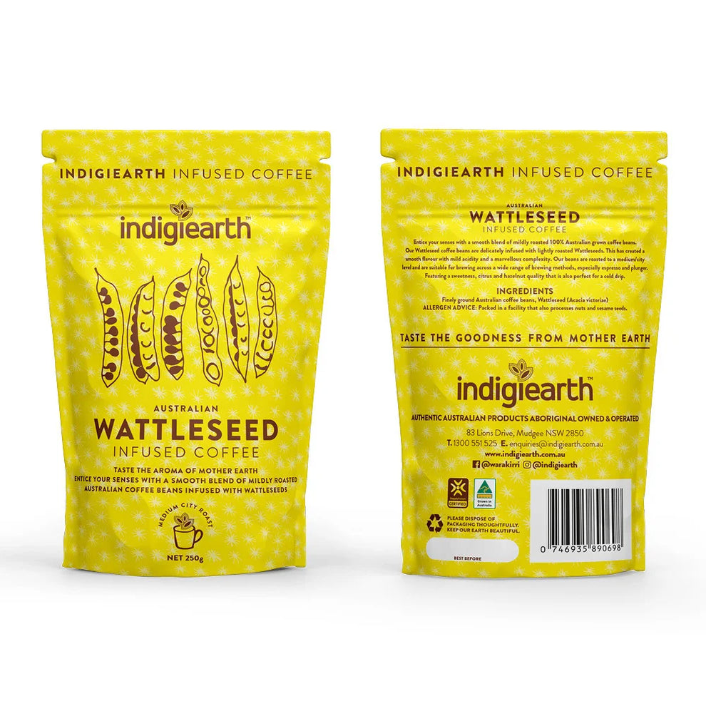 Indigiearth Wattleseed Infused Coffee