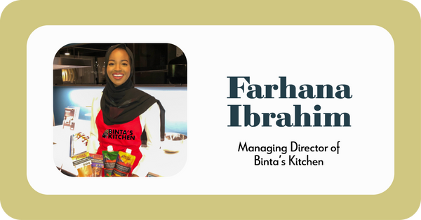 Portrait image of Farhana Ibrahim from Binta's Kitchen
