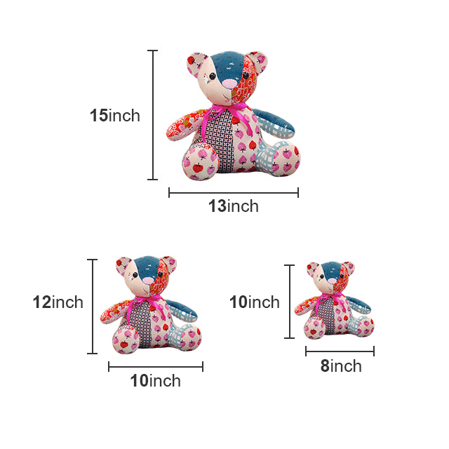 Set di righelli per sagome Memory Bear (10 PCS) - Con istruzioni