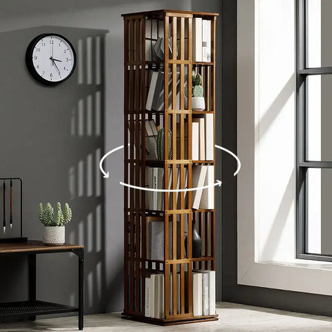 Librería giratoria madera #decoracion #imaginarium