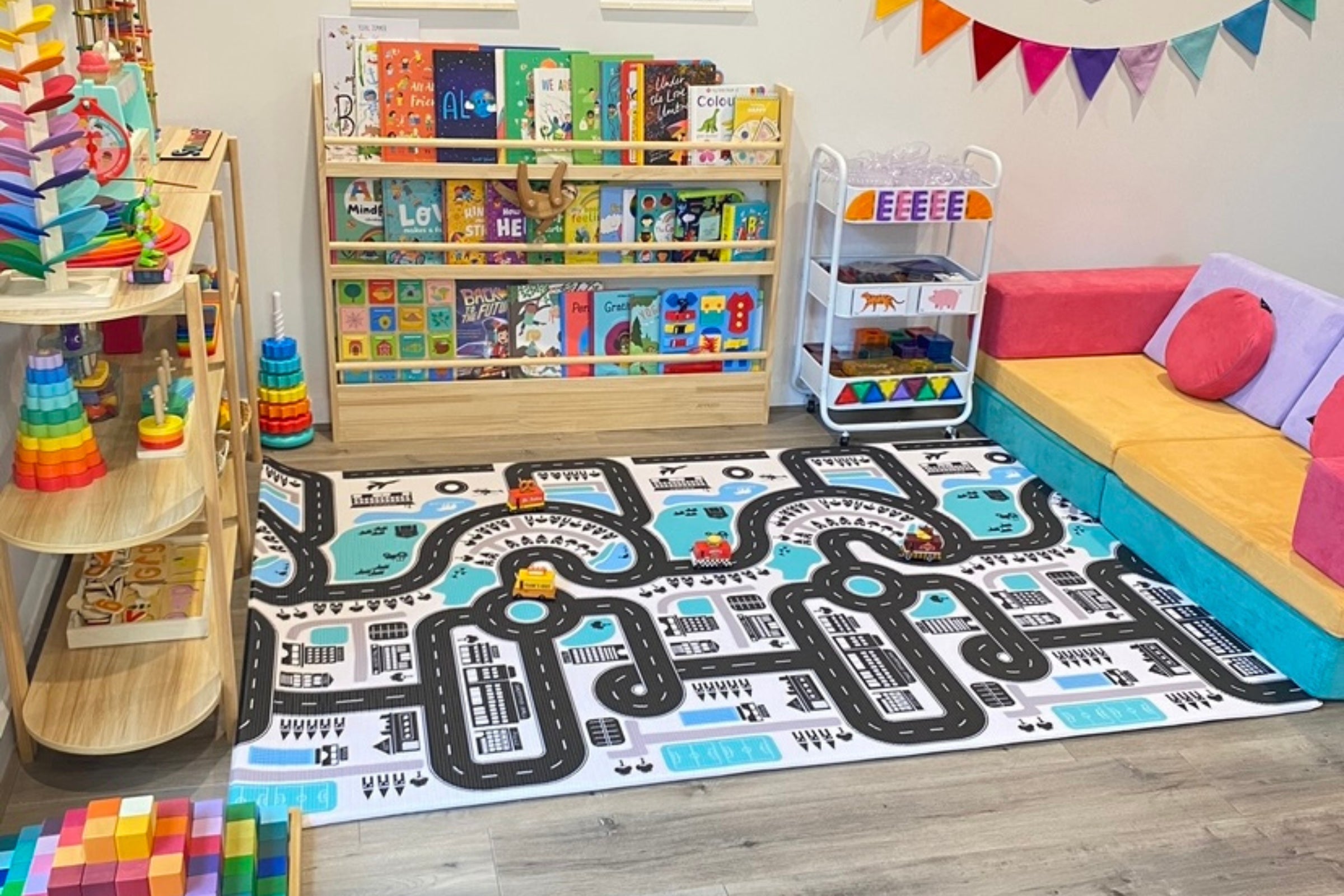 colourful play room design inspiration