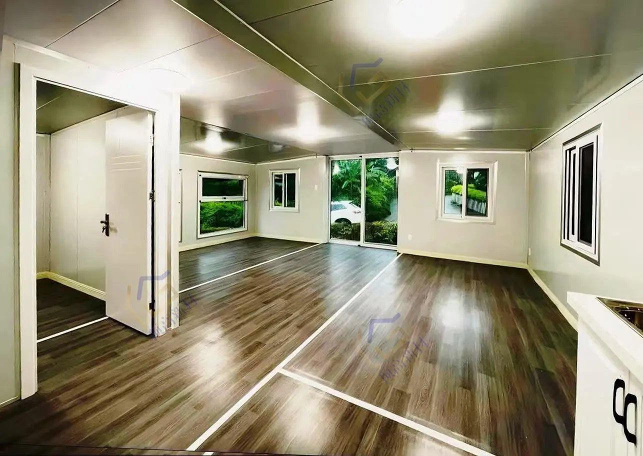 Luxury 40ft Foldable Prefab Home – 3 Bed, Kitchen & Bathroom Home Fusion