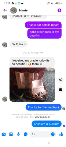 Purse Bazar- Customer Review