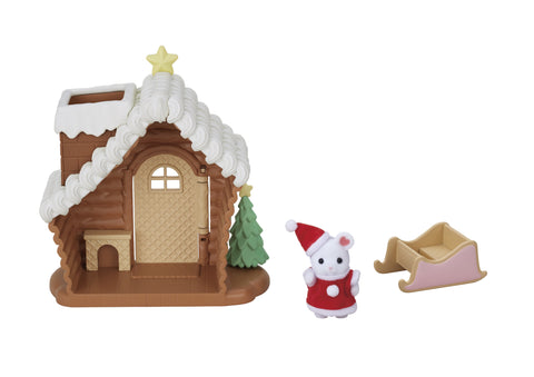 sylvanian christmas house