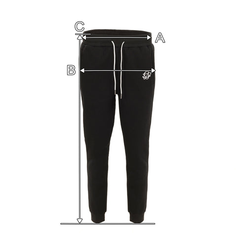 Classic Lightweight French Terry Joggers - Black