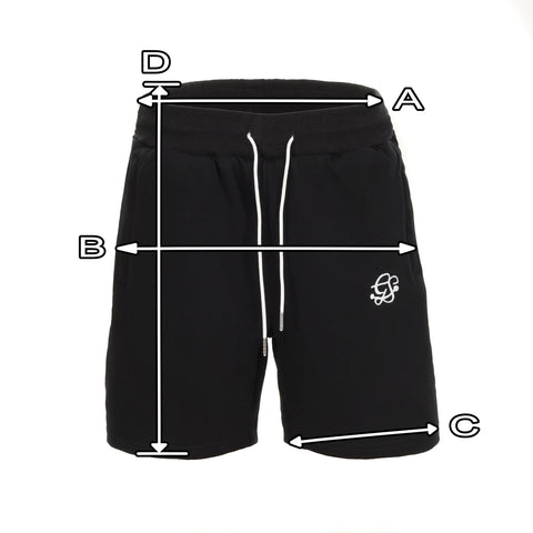 Classic Lightweight French Terry Short’s - Black