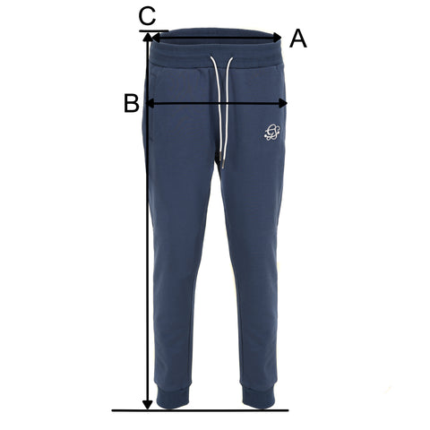 Classic Lightweight French Terry Joggers - Air Force Blue