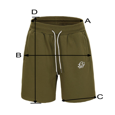 Classic Lightweight French Terry Short’s - Olive Green