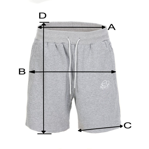 Classic Lightweight French Terry Short’s - Marl Grey