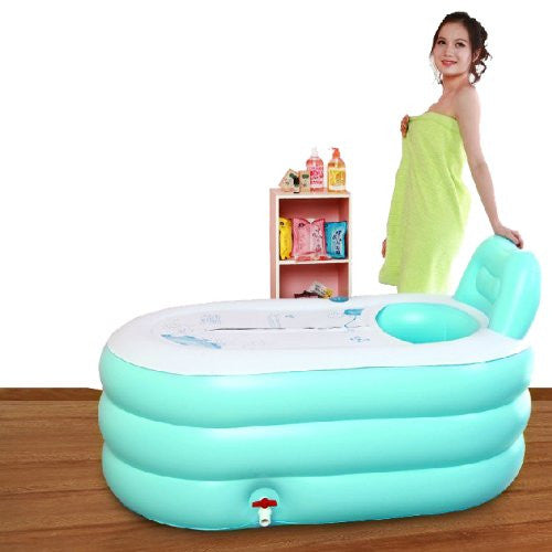 Fashion Adult Spa Inflatable Bath Tub With Electric Air Pump Portable Bathtub