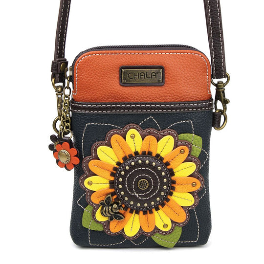 Venture Evolution Cell Phone Crossbody - Sunflower - The Handbag Store