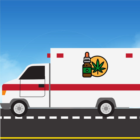 cbd ambulance on its way to save your life