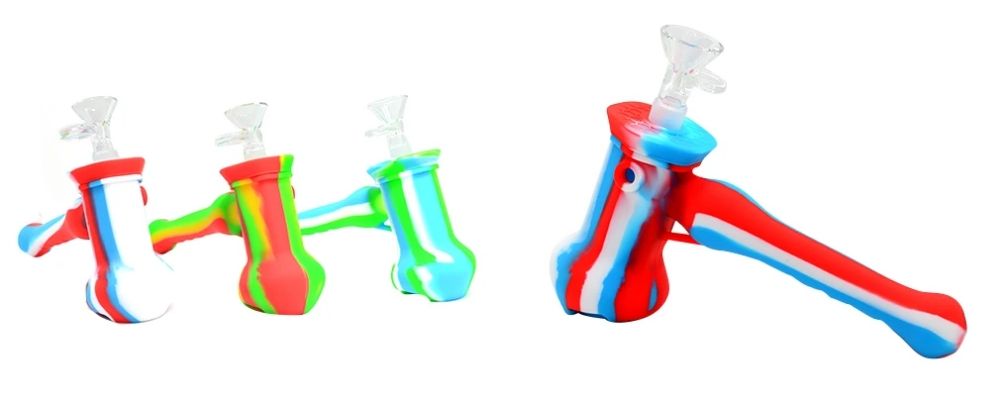 Hammer Bubbler Silicone Pipe