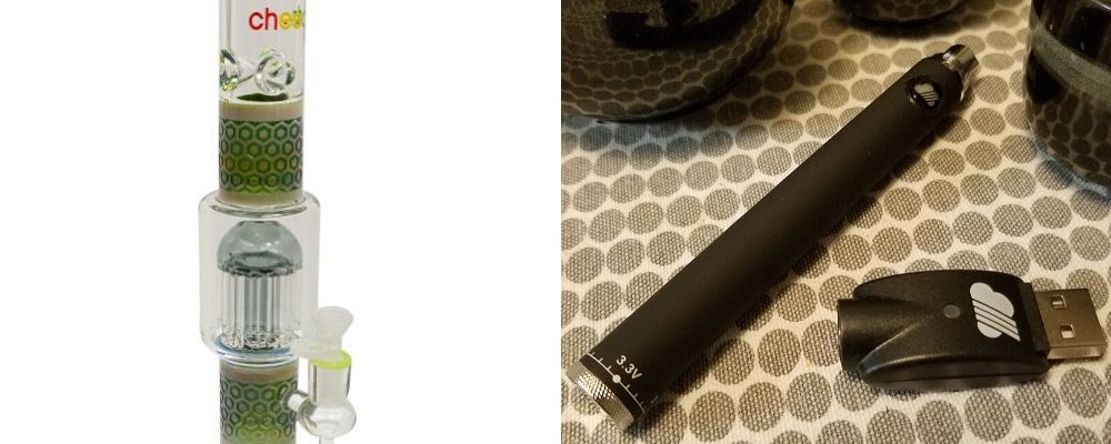 Percolator Bong vs Vape Pen