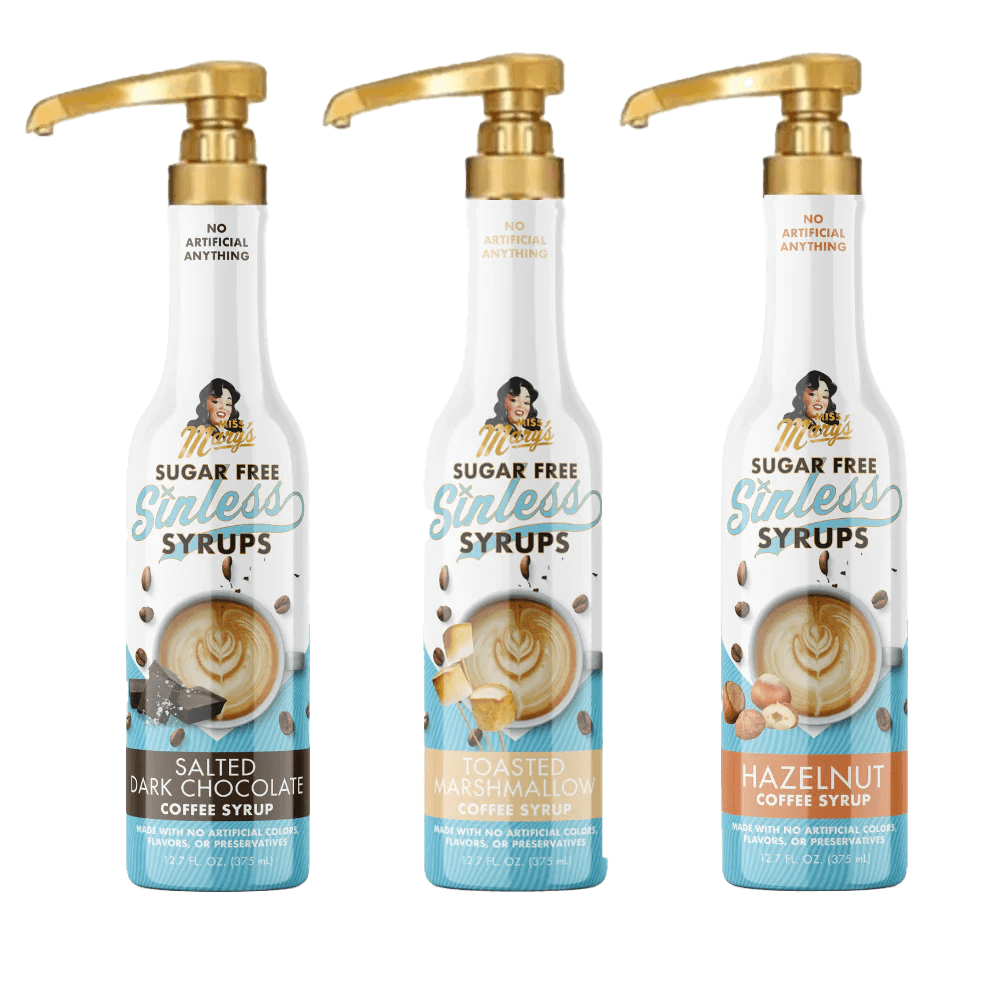 Classic Flavors Collection  Sugar Free Sinless Syrups – Miss Mary's Mix